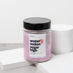 Front view of the Berry Much in Love candle with its pink berry‑inspired label and 280ml jar.